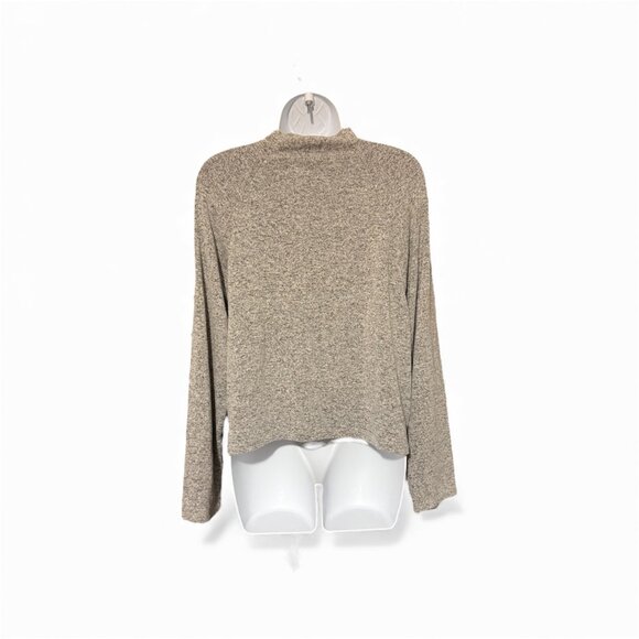 Heather Gray Women's Sweater Top - Picture 2 of 3